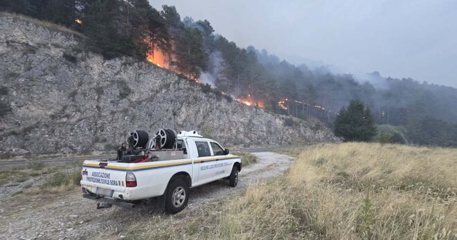 Sora, campagna antincendio boschivo 2026: l’invito della Protezione Civile alla massima attenzione