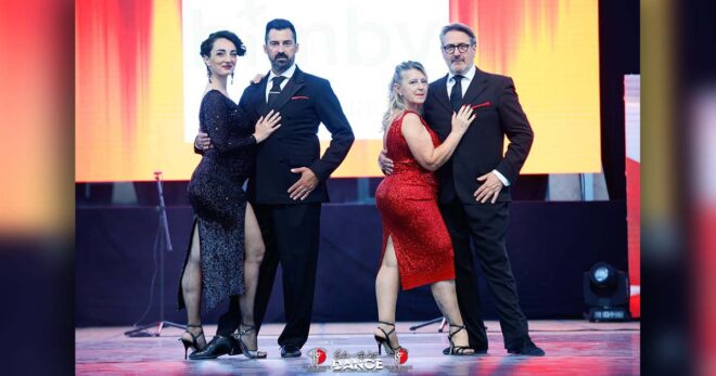 Franco Pontone e Pasqualina Ariano campioni italiani FIDESM di Tango Escenario
