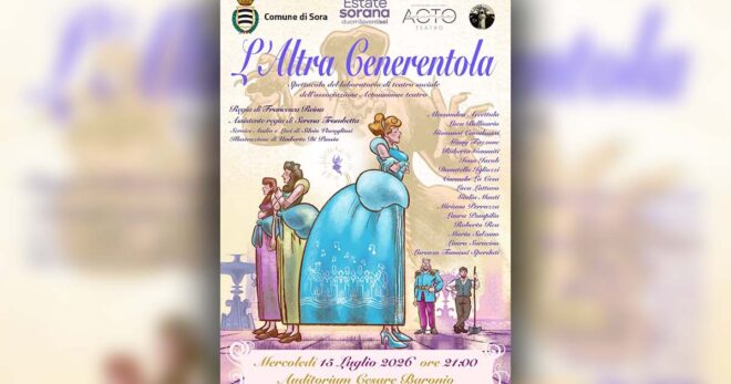 Sora, all’Auditorium Cesare Baronio va in scena “L’Altra Cenerentola”