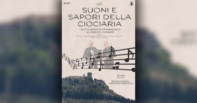 Boville Ernica, Fabio Gemmiti e Massimo Cerroni in concerto