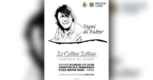 Sora, “Segni di Faber”: Le Cattive Letture cantano Fabrizio De André