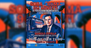 Sora-Roma Tiburtina in 90 minuti: al Boario il presidente Cotral Manolo Cipolla, figura chiave nell’attivazione della corsa diretta