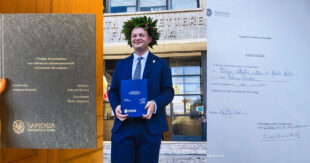 Federico Paradisi, laurea magistrale con 110 e lode alla Sapienza: congratulazioni!