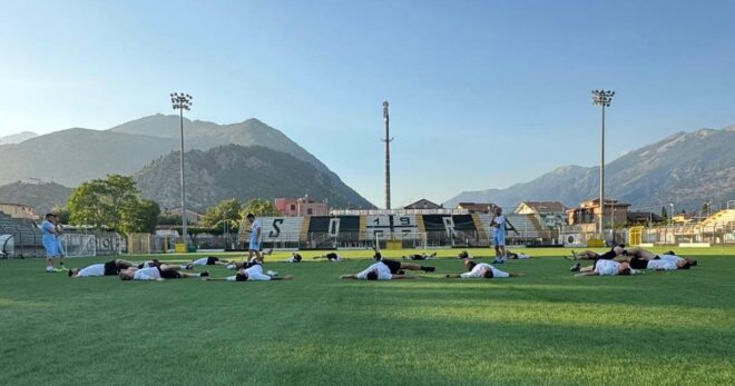 Sora, la SSD Sora comincia la preparazione: squadra al lavoro agli ordini di Bottoni. Le parole del presidente