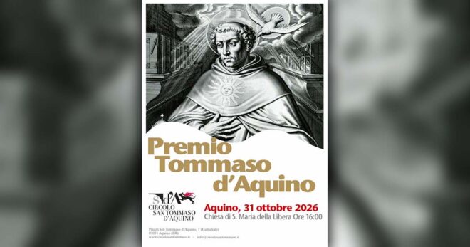 Aquino, Premio Tommaso d’Aquino 2026: padre Paolo Benanti parlerà di intelligenza artificiale ed etica