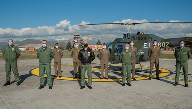 FROSINONE – Brevetto Militare di Pilota di Elicottero per cinque uomini dell’Esercito Italiano