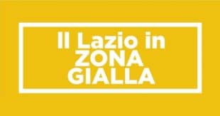 Dal 1° Febbraio il Lazio torna in Zona Gialla