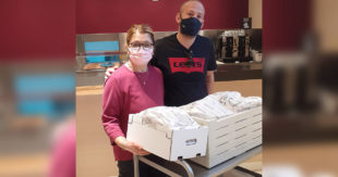 SORA – Pane alle famiglie in difficoltà e pizza ai malati di Covid