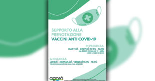 SORA – “Agorà” e “Il Faro”: servizio gratuito di supporto alla prenotazione dei vaccini anti Covid-19