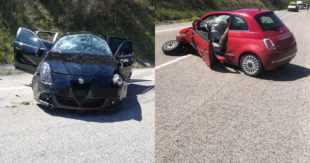 Incidente sulla Sora-Cassino: stavolta è andata bene
