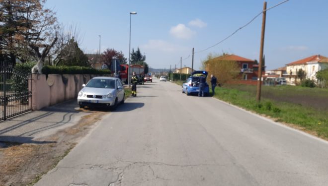 SORA – Malore alla guida: anziano esce di strada in via Cellaro