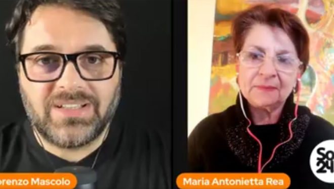 INTERVISTE – Maria Antonietta Rea presenta su Sora24 il suo romanzo “Uno e 50”