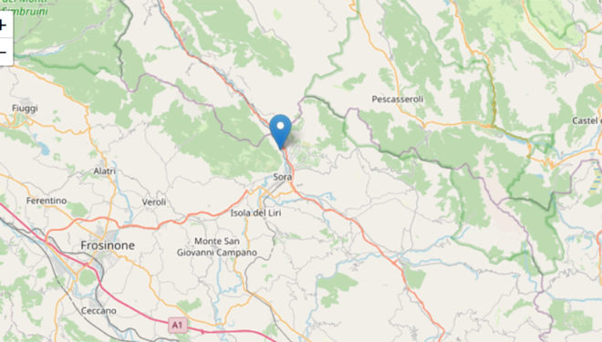 Scosse di terremoto a Sora, De Donatis: «Aperto il Centro Operativo Comunale a scopo cautelativo»