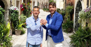 ELEZIONI SORA 2021 – Stefano Lucarelli con il candidato a Sindaco Luca Di Stefano