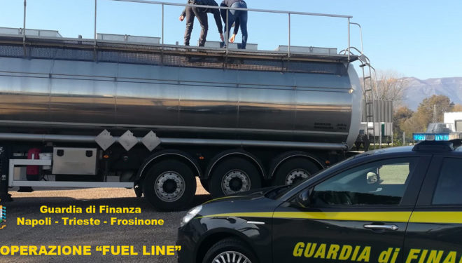 Napoli-Trieste-Frosinone: maxi frode nel settore dei prodotti petroliferi. Sequestrati beni per 24 mln di euro