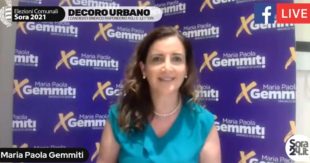 ELEZIONI SORA 2021 – Maria Paola Gemmiti ritira la propria candidatura a sindaco