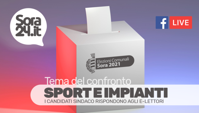 SPORT E IMPIANTI – I candidati Sindaco di Sora rispondono agli e-lettori