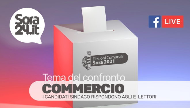 COMMERCIO – I candidati Sindaco di Sora rispondono agli e-lettori