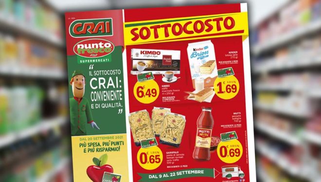 SOTTOCOSTO Punto Fresco: il nuovo volantino con tutte le offerte