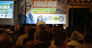 ELEZIONI SORA 2021 – Eugenia Tersigni presenta il suo progetto: è bagno di folla