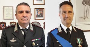 Presentati i nuovi comandanti della Compagnia e del N.O.R.M. dei Carabinieri di Sora