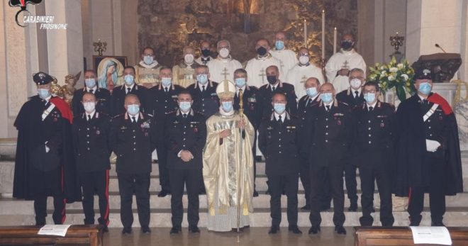 I Carabinieri hanno festeggiato a Sora la ricorrenza della Virgo Fidelis, patrona dell’Arma
