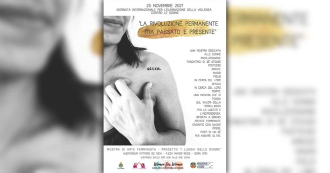 SORA – Mostra di arte femminista, 25 novembre 2021