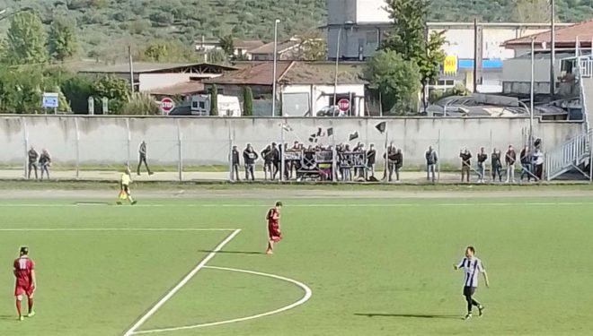 SORA CALCIO – Bianconeri sconfitti a Ferentino, la vetta si allontana. Cronaca e tabellino