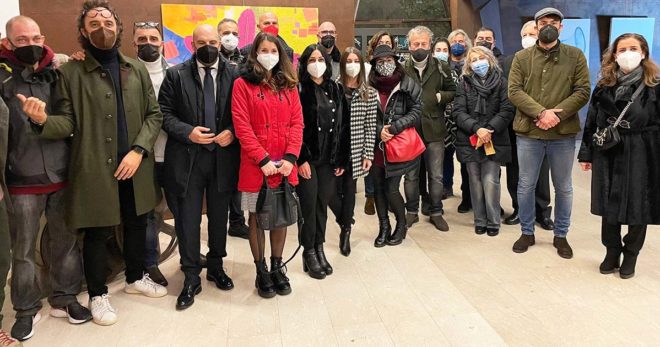 Sora: inaugurata la mostra “10 giorni di Arte”. 26 artisti del territorio espongono al “De Sica”