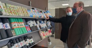 Visita a Sora del presidente De Angelis. Incontrati gli imprenditori della zona industriale di via Felci