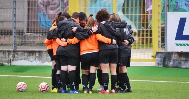 VIS SORA – Le bianconere perdono di misura il derby contro il Frosinone