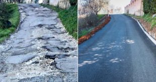 SORA – Compre alte: conclusi lavori messa in sicurezza strada