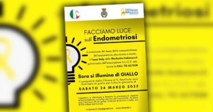 “Facciamo luce sull’endometriosi”: Sora si illumina di… giallo