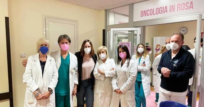 Sara Battisti: «A Sora un reparto di oncologia rosa, una eccellenza della nostra provincia»
