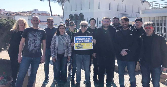 Sora per l’Ucraina: consegnati a Roma i primi aiuti umanitari