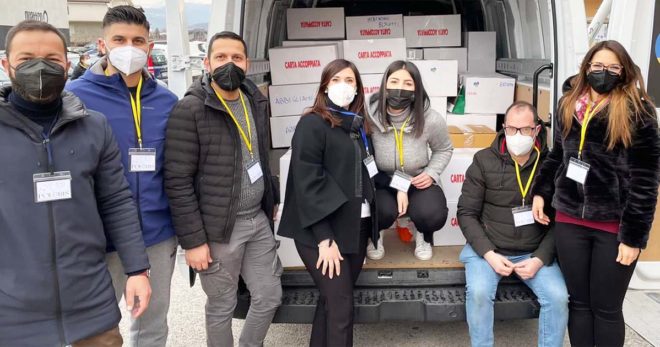 Sora per l’Ucraina: grande successo per la raccolta organizzata dall’Ass. “Polaris”