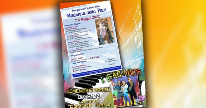 Compre: Festeggiamenti in onore della Madonna della Pace