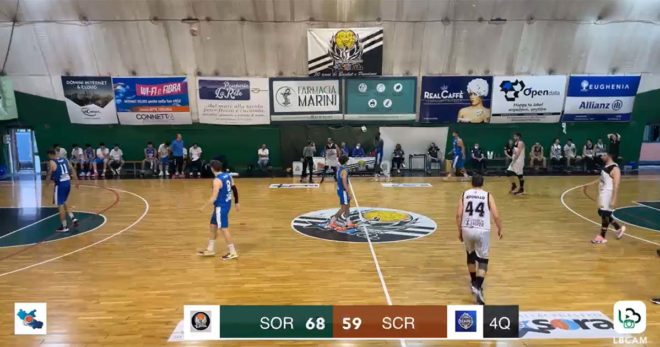 Basket, playoff C Silver, Ottavi di Finale: Sora vince gara 1