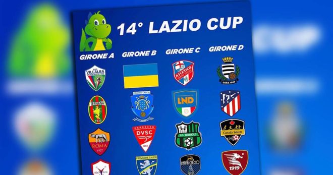 Calcio, Lazio Cup: il Sora U17 di Mr Tanzilli se la vedrà con Atletico Madrid, Salernitana e Canada Select