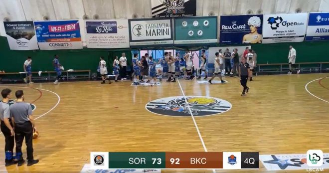 Playoff Serie C Silver: finale thrilling al Di Poce, poi Cassino batte Sora all’overtime
