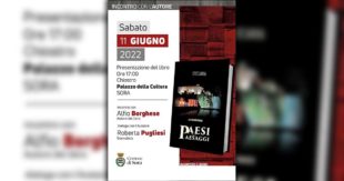 Sora: oggi pomeriggio incontro con l’Autore Alfio Borghese