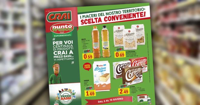 Punto Fresco: il nuovo volantino con tutte le offerte valide fino al 15 Giugno