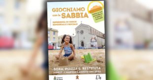 “Giochiamo con la sabbia”: Lunedì 01 e Martedì 02 Agosto un evento per bambini in Piazza S. Restituta