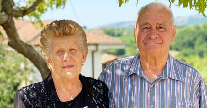 Maria Salome e Luigi festeggiano 60 anni di matrimonio. Infiniti auguri!