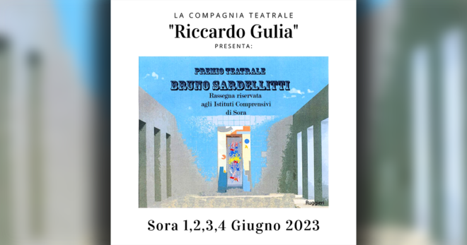 Sora: nasce il “Premio teatrale Bruno Sardellitti”