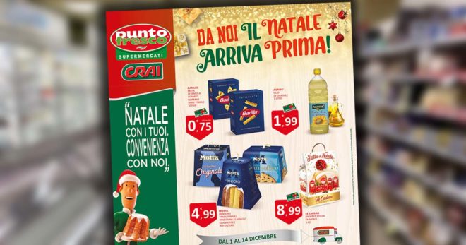 Punto Fresco: il nuovo volantino con tutte le offerte valide fino al 14 Dicembre