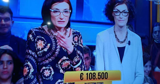 Due gemelle sorane sfiorano il colpaccio in Tv a “I soliti ignoti” di Amadeus