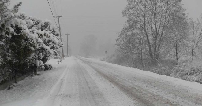 Bacino del Liri: “Allerta gialla” per neve a bassa quota