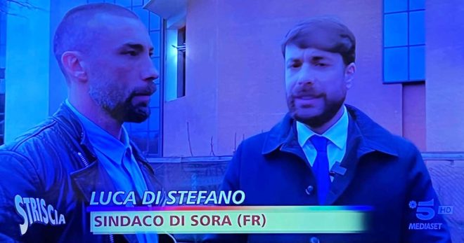 Brumotti di Striscia La Notizia a Sora per l’ex Tomassi