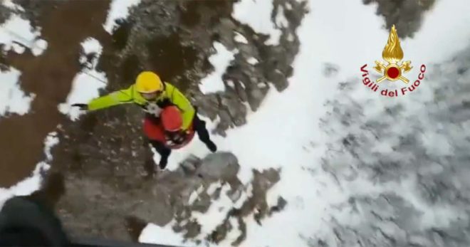 Vigili del Fuoco salvano tre ragazzi sui monti intorno a Opi
